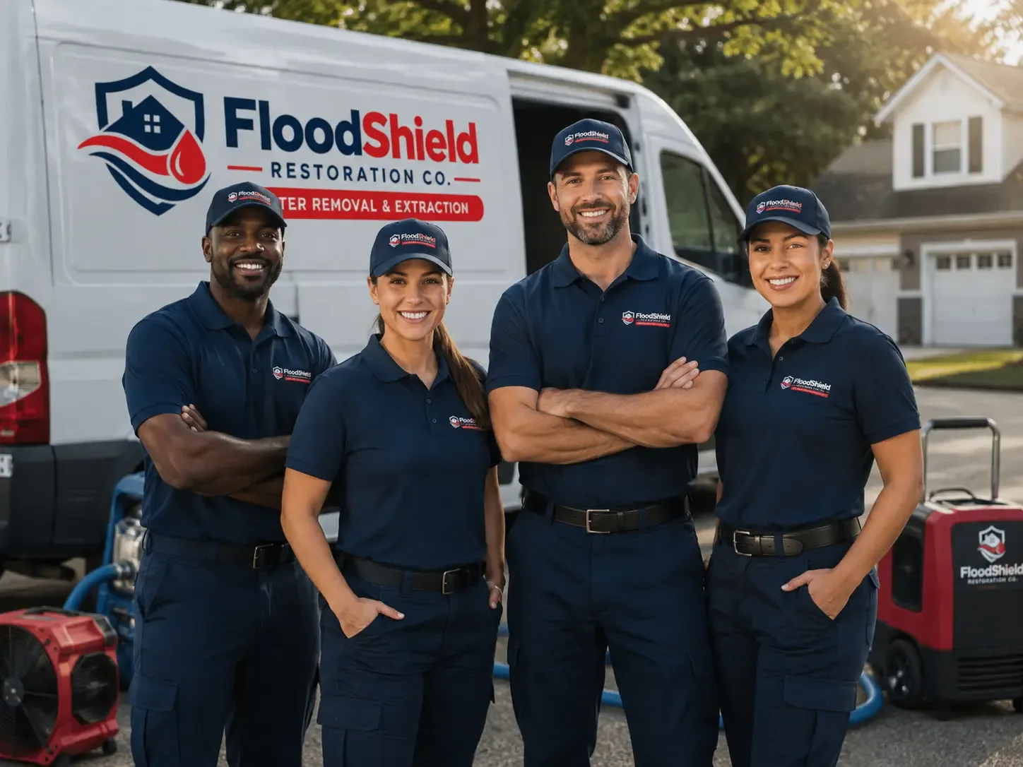 Flood Damage Restoration company in Macfarlan, WV